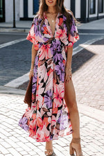 Floral midi dress