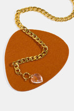 WBS Acrylic Heart Pendant Curb Chain Necklace-Necklace-H&S, Ship From Overseas, Shipping Delay 09/29/2023 - 10/04/2023-Gold-One Size-[option4]-[option5]-[option6]-Womens-USA-Clothing-Boutique-Shop-Online-Clothes Minded