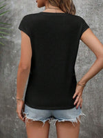 V-Neck Short Sleeve T-Shirt