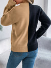 Halloween Round Neck Long Sleeve Sweater