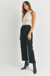 Cargo Pocket Wide Leg Jeans