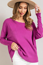 Orchid Wide Neck Sweater-Tops-Max Retail, Orchid Sweater, Orchid Wide Neck Sweater, sale, Sale Top, v-day, Wide Neck Sweater-M/L-[option4]-[option5]-[option6]-Womens-USA-Clothing-Boutique-Shop-Online-Clothes Minded