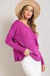 Orchid Wide Neck Sweater-Tops-Max Retail, Orchid Sweater, Orchid Wide Neck Sweater, sale, Sale Top, v-day, Wide Neck Sweater-M/L-[option4]-[option5]-[option6]-Womens-USA-Clothing-Boutique-Shop-Online-Clothes Minded